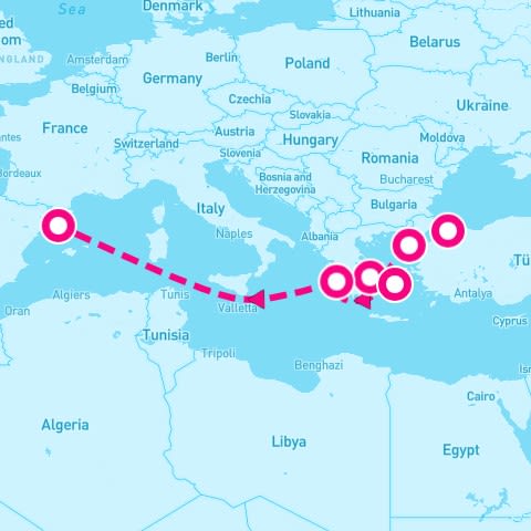 7 Night Mediterranean (Istanbul To Barcelona)