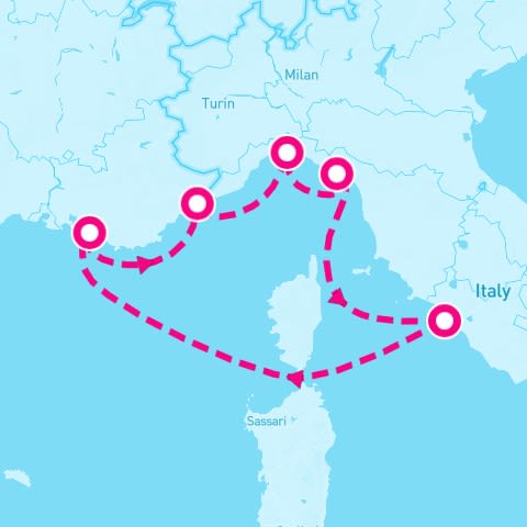 7 Night France & Italy (Rome Roundtrip)