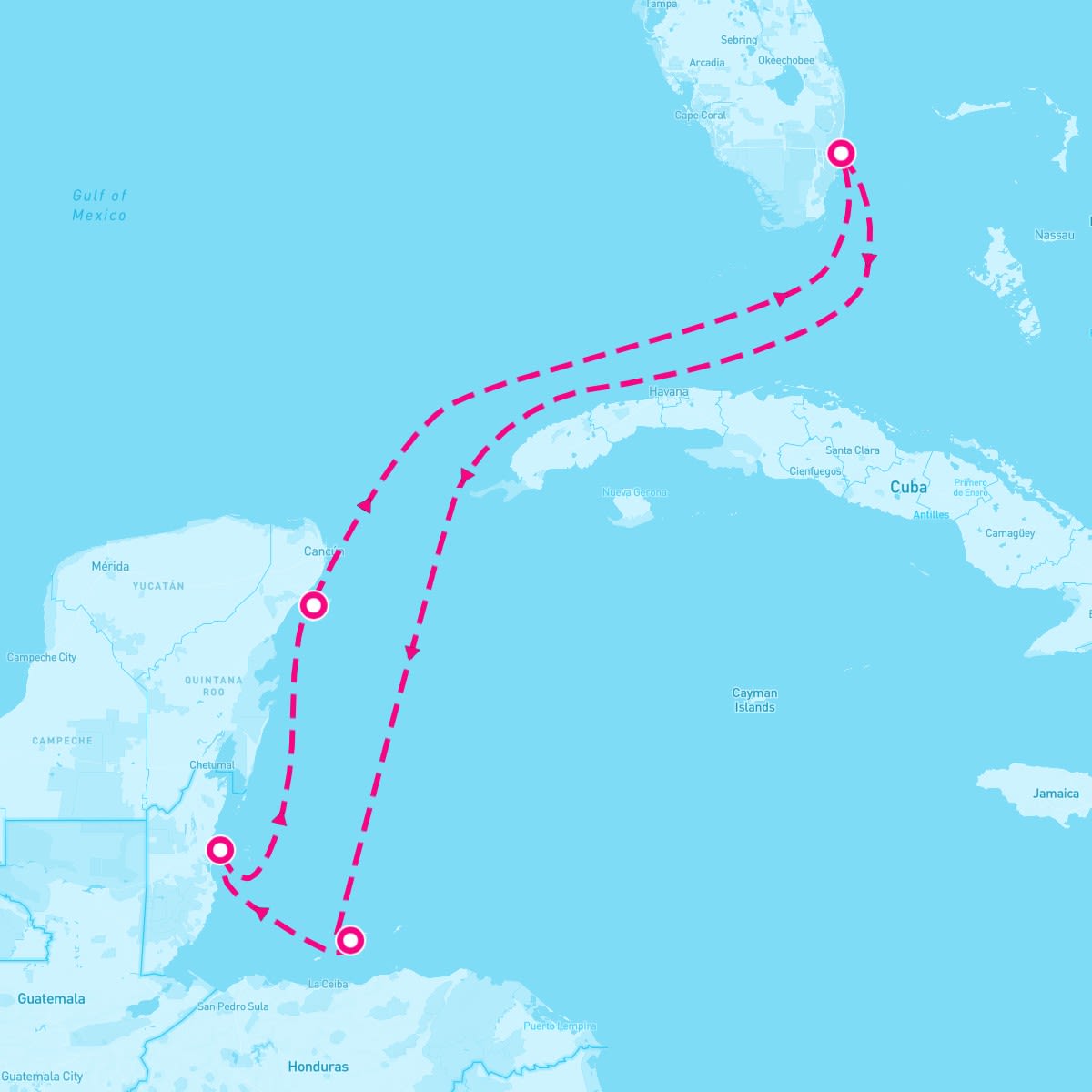7 Night Western Caribbean With Mexico (Ft. Lauderdale Roundtrip)