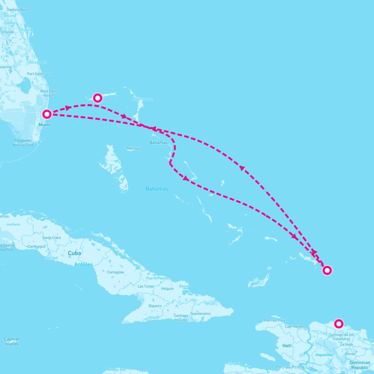 5 Night Caribbean Getaway With Grand Turk (Ft. Lauderdale Roundtrip)