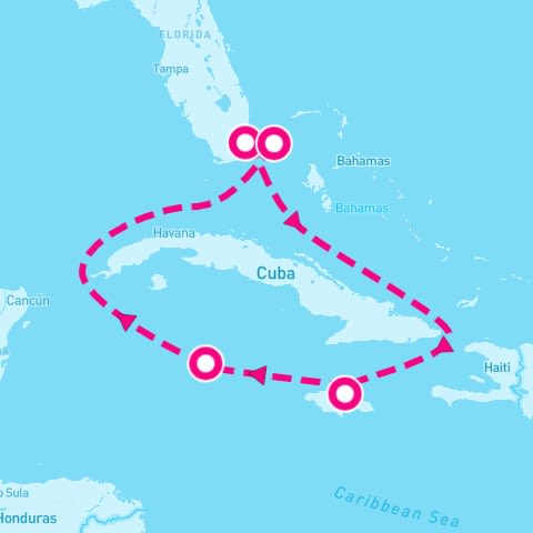 7 Night Resilient Valentines Voyages (Miami Roundtrip)