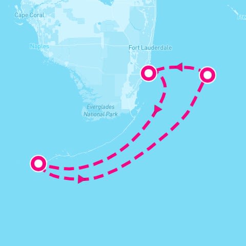 4 Night Fire & Sunset Soirees (Miami Roundtrip)