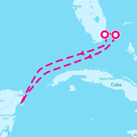 5 Night Miami Grand Turk & Back (Miami Roundtrip)