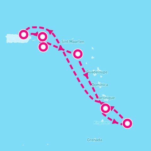 7 Night Southern Caribbean (San Juan Roundtrip)