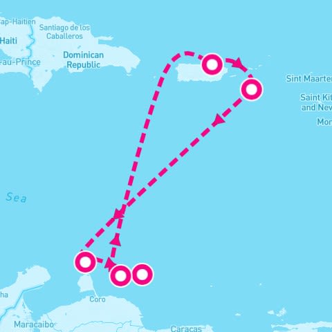 7 Night Southern Caribbean (San Juan Roundtrip)