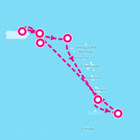 7 Night Southern Caribbean (San Juan Roundtrip)