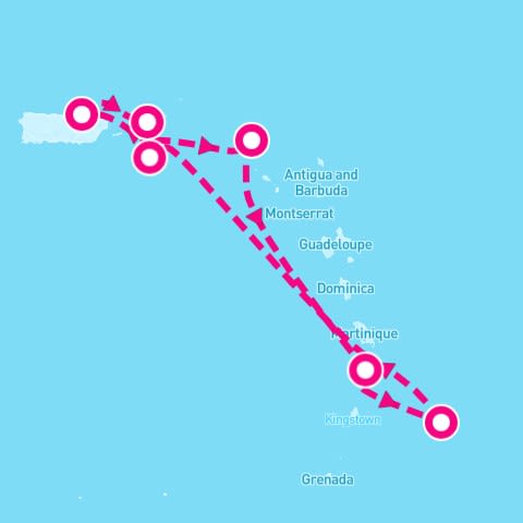 7 Night Southern Caribbean (San Juan Roundtrip)