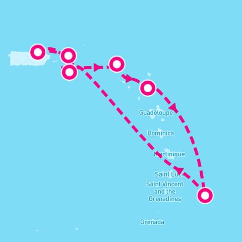 7 Night Southern Caribbean (San Juan Roundtrip)