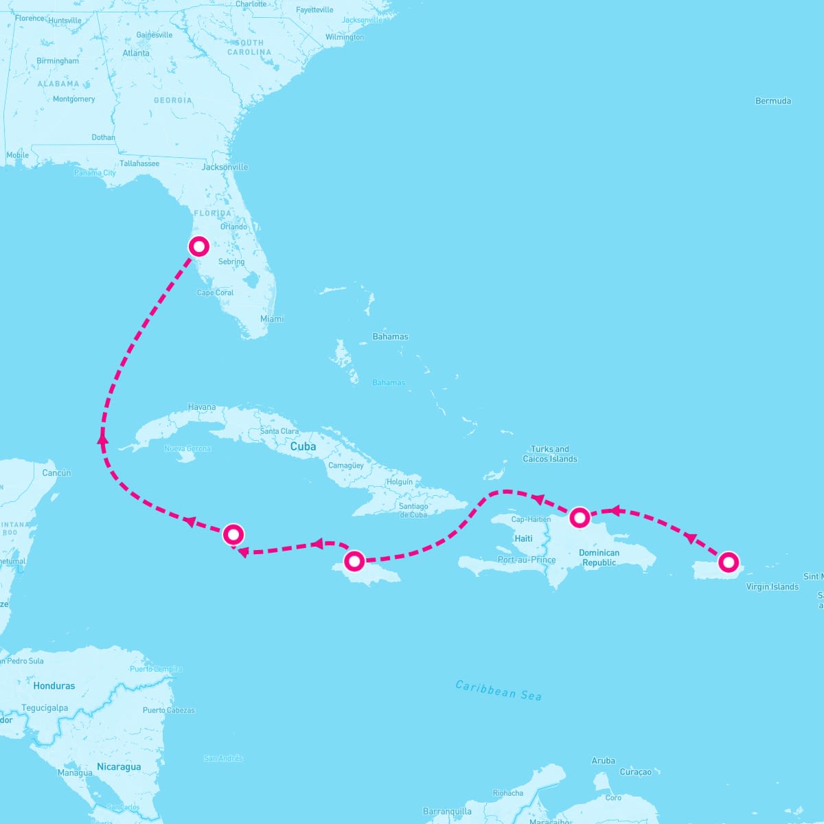 6 Night Western Caribbean (San Juan To Tampa)