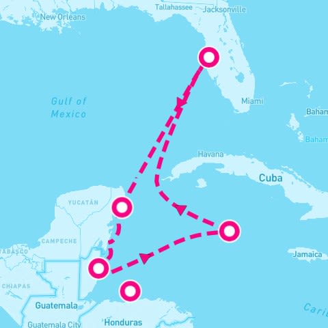 8 Night Western Caribbean (Tampa Roundtrip)