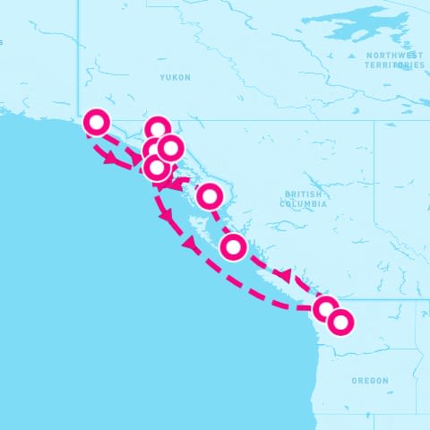 10 Night Radiant Alaska (Seattle Roundtrip)