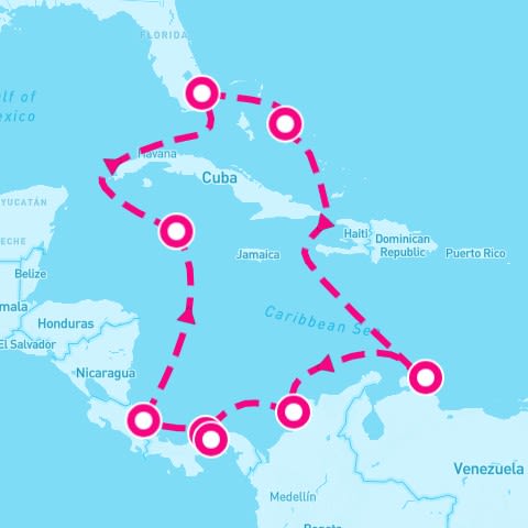 12 Night Panama Canal Discovery: Costa Rica & Greater Antilles (Ft. Lauderdale Roundtrip)