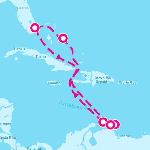 9 Night Southern Caribbean Holiday (Ft. Lauderdale Roundtrip)