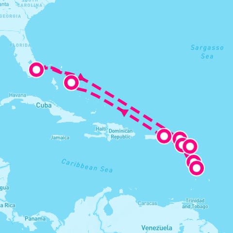 11 Night Eastern Caribbean: Windward & Leeward Islands (Ft. Lauderdale Roundtrip)