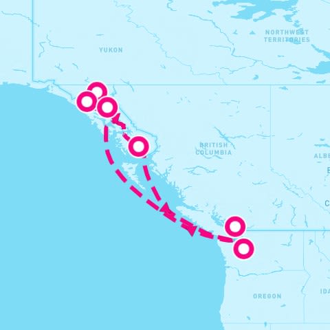 7 Night Inside Passage (Vancouver To Seattle)