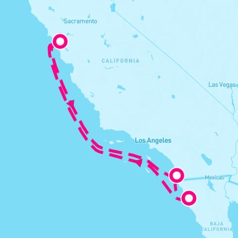 5 Night West Coast Getaway With San Diego (San Francisco Roundtrip)