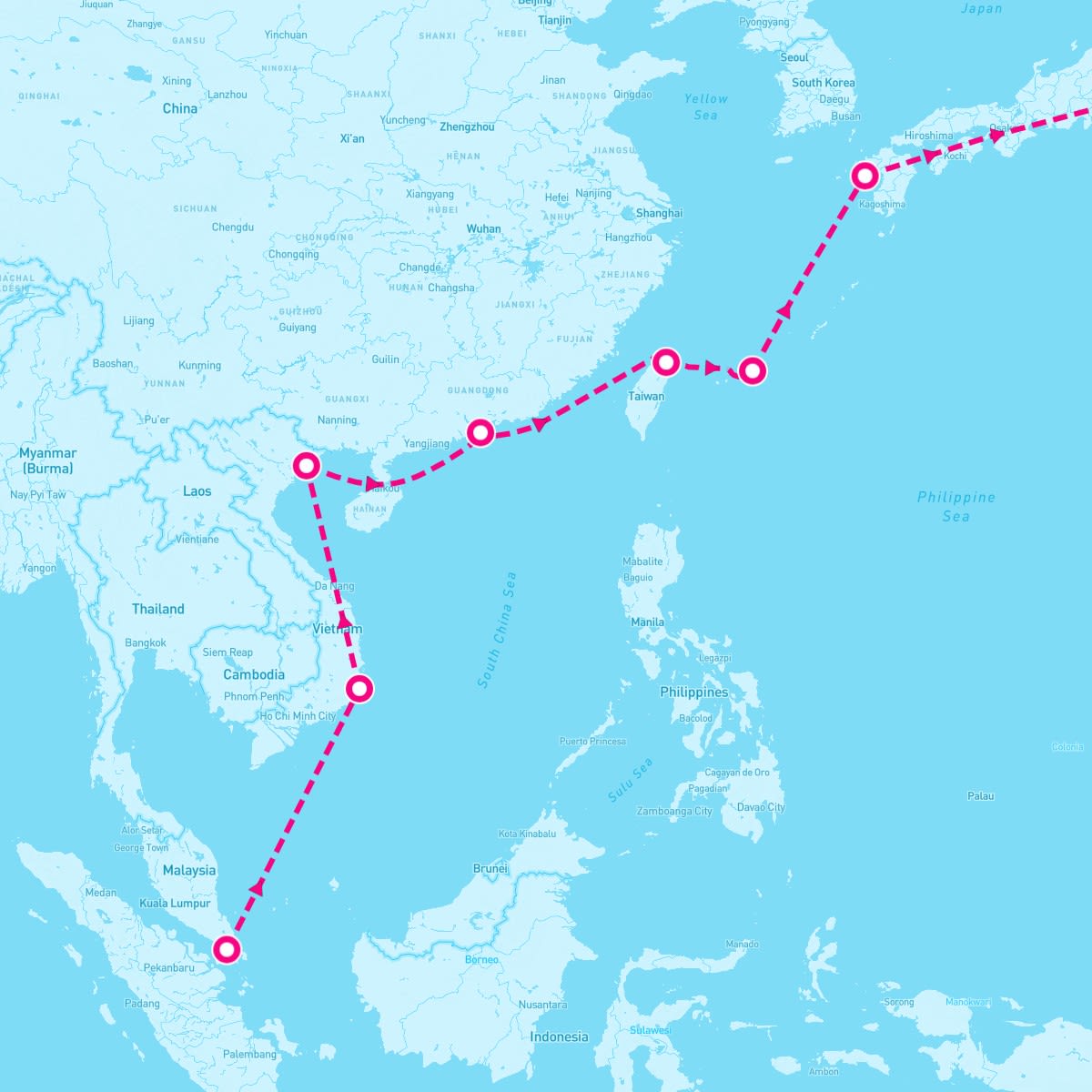 14 Night Southeast Asia & Japan With Halong Bay (Singapore To Yokohama)