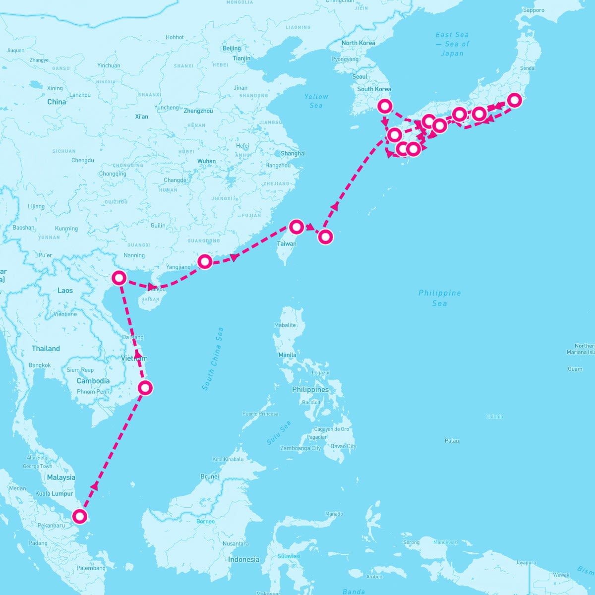 25 Night Southeast Asia & Japan With Halong Bay (Singapore To Tokyo)