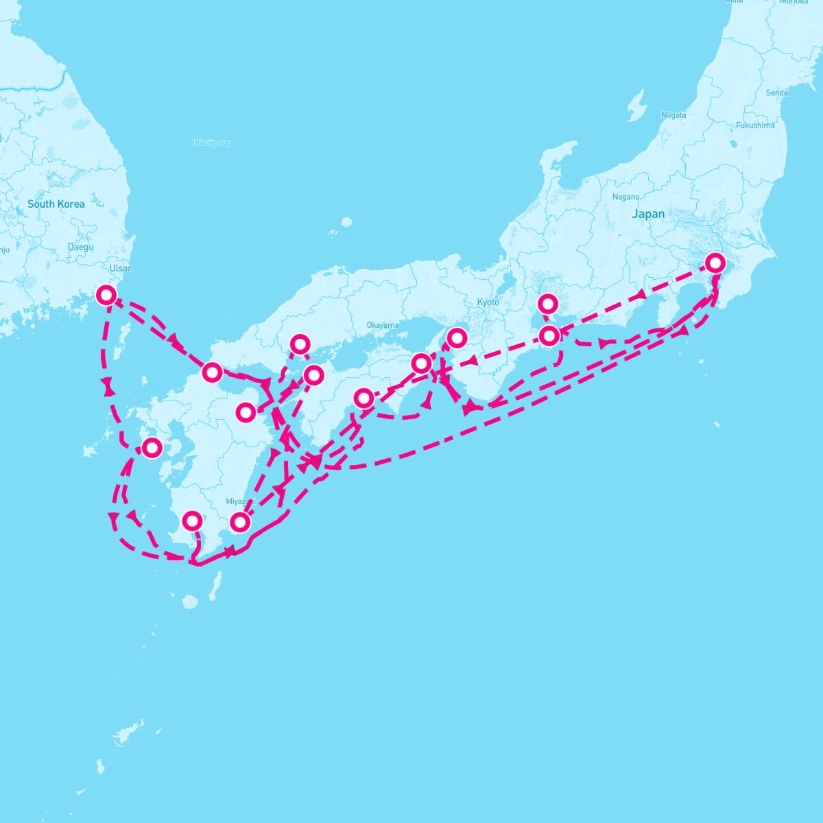 23 Night Grand Japan Cherry Blossoms (Tokyo Roundtrip)