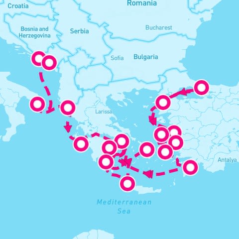 21 Night Balkans Ephesus & Greek Isles (Dubrovnik To Athens)