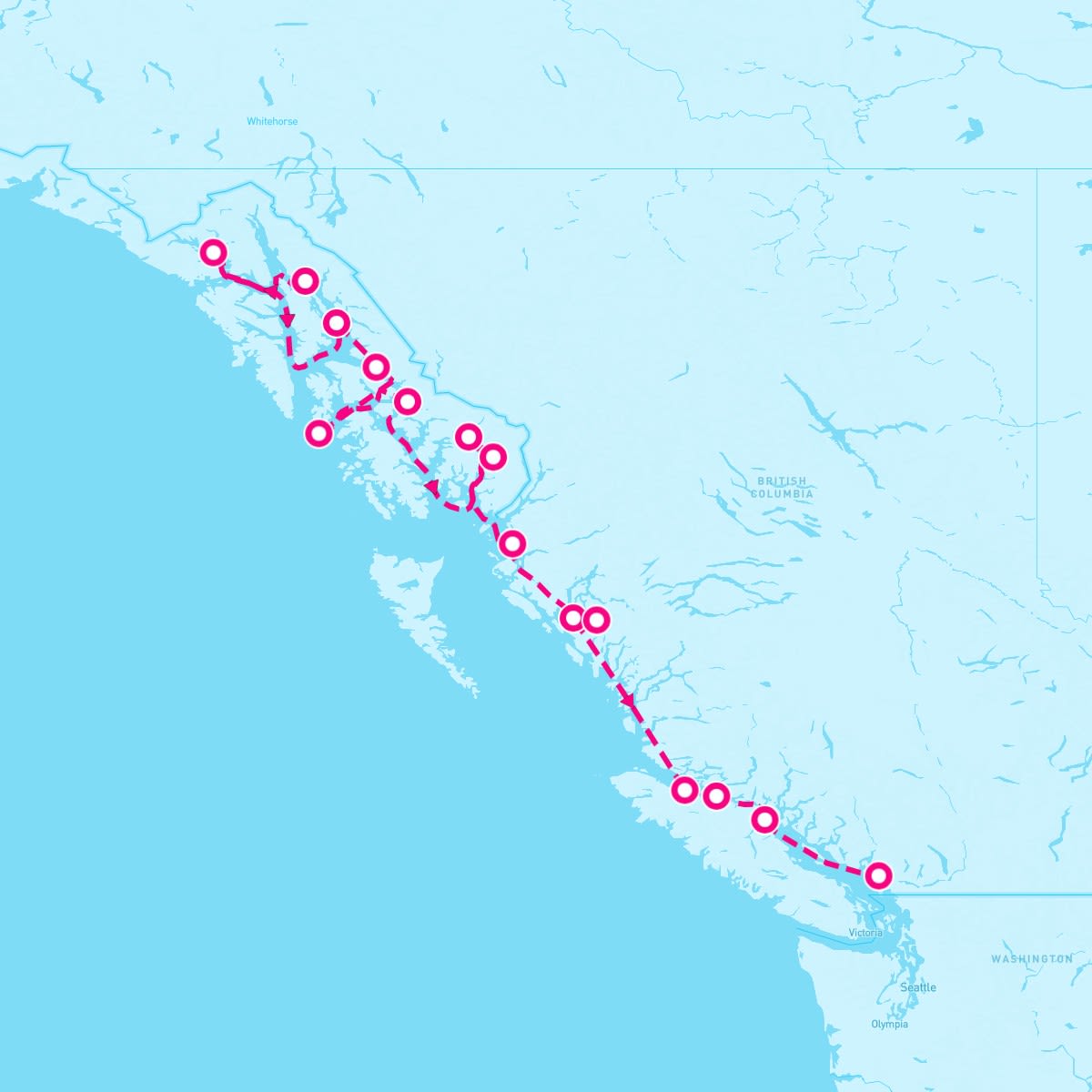 7 Night Alaska Fjords & Canadian Inside Passage (Juneau To Vancouver)