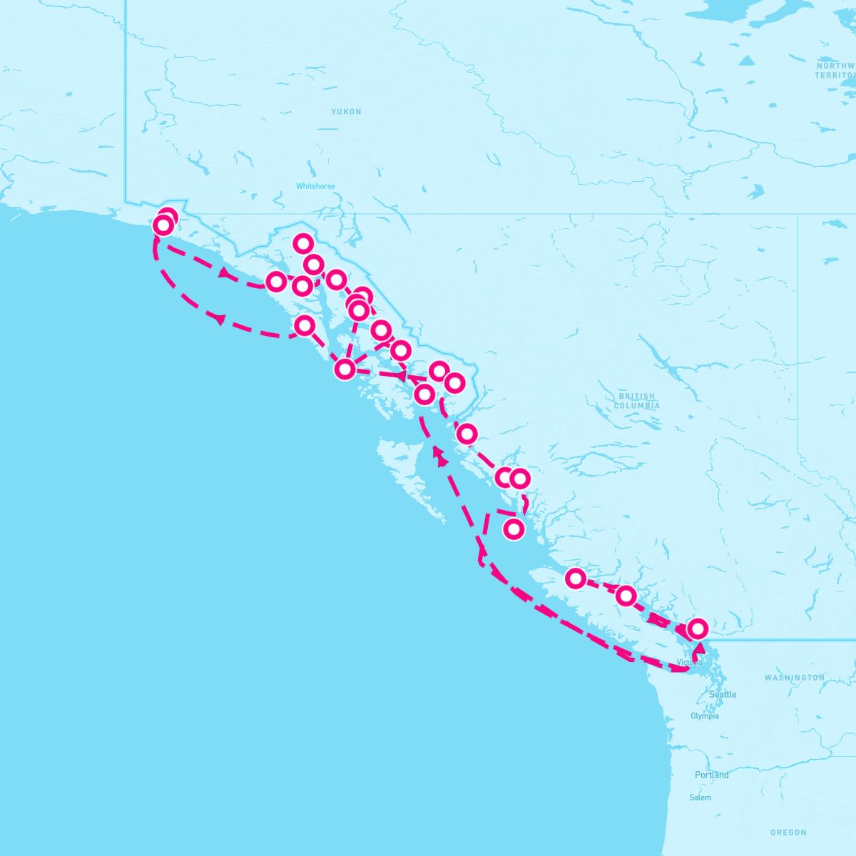 14 Night Alaska Glaciers Fjords & Inside Passage (Vancouver Roundtrip)