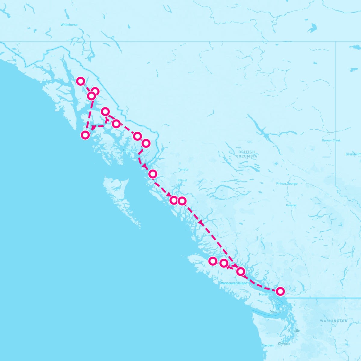 7 Night Alaska Fjords & Canadian Inside Passage (Juneau To Vancouver)