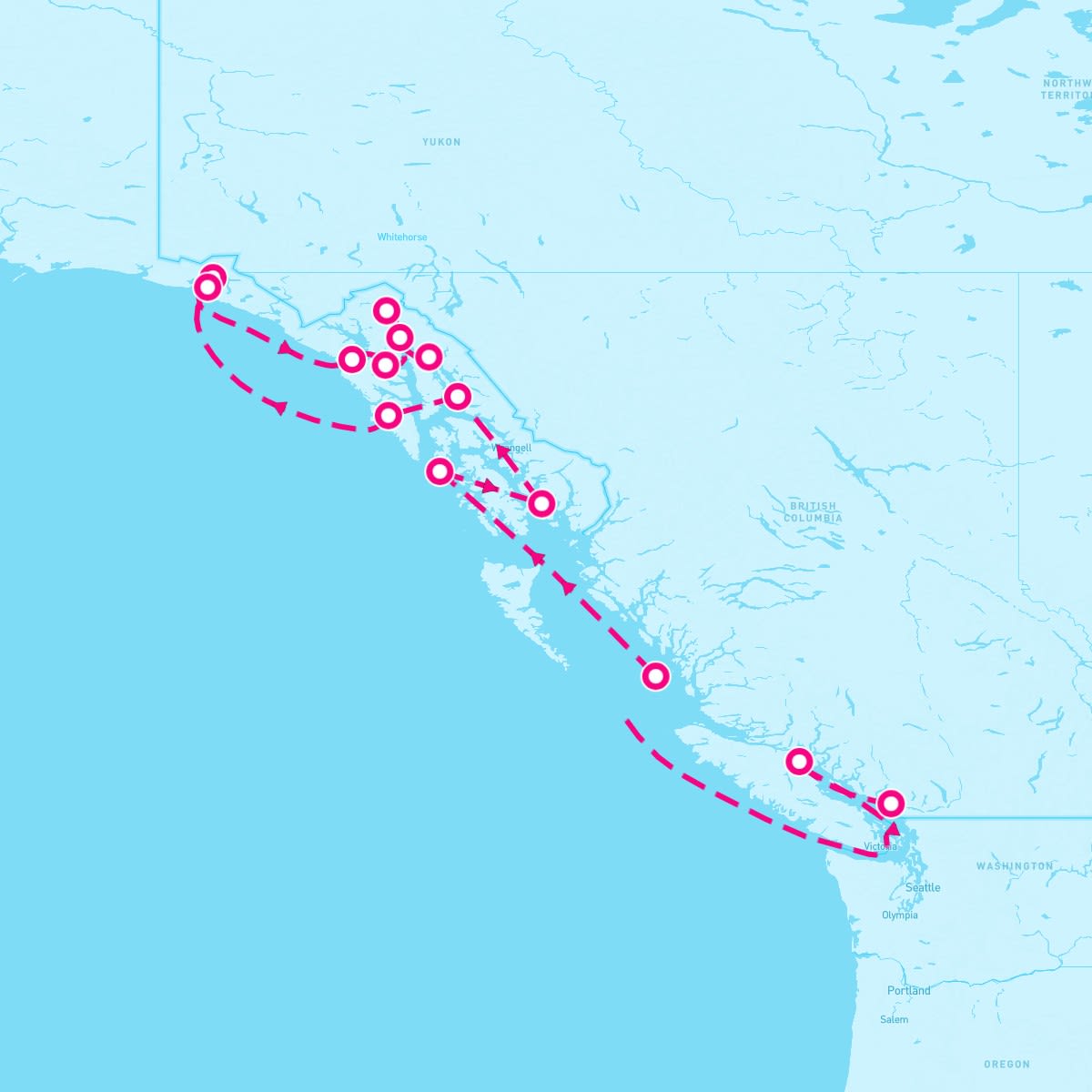 7 Night Glaciers & Alaska Inside Passage (Vancouver To Juneau)