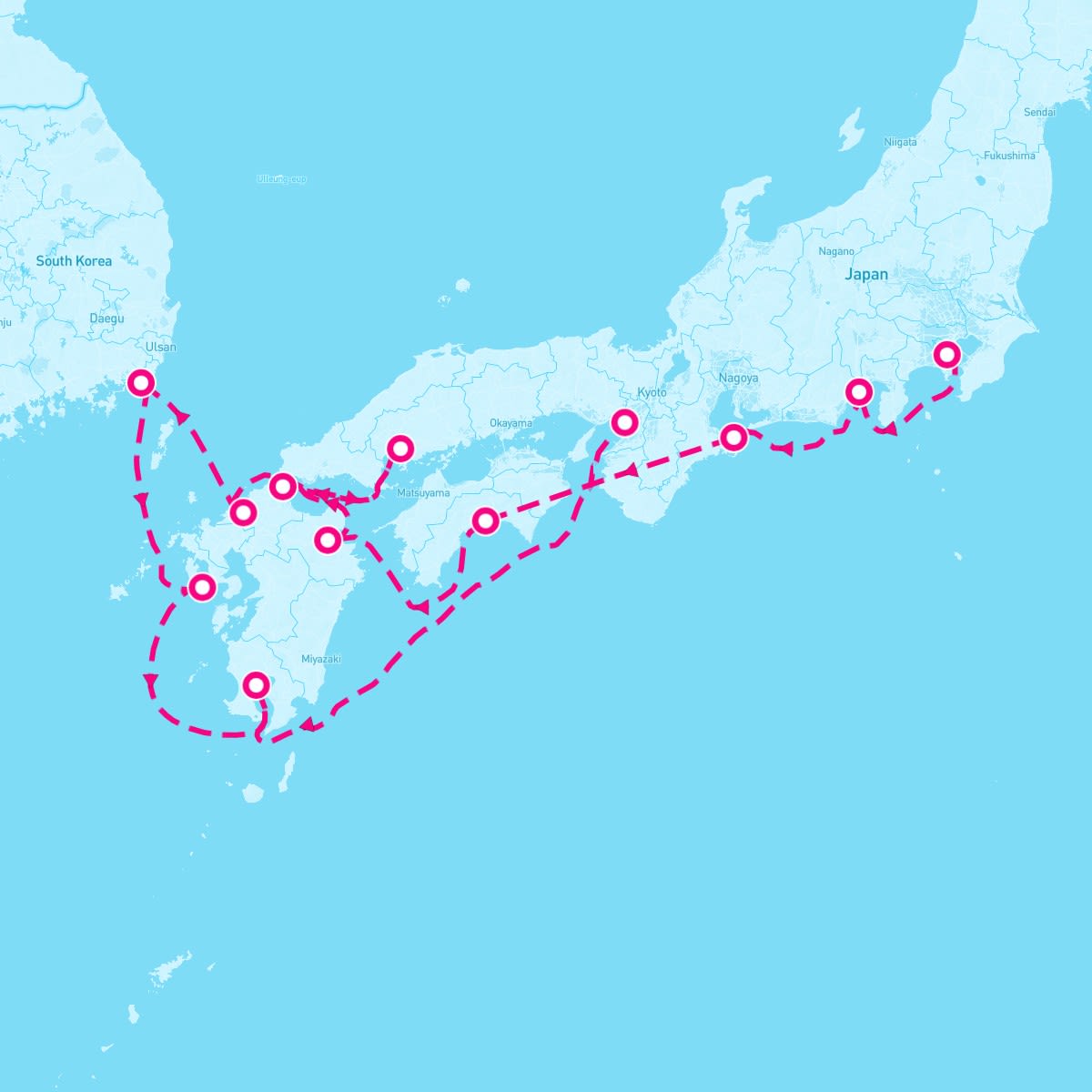 12 Night Exploration Of Japan & South Korea (Yokohama To Osaka)