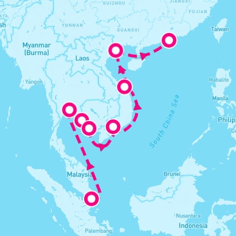 14 Night Thailand Cambodia & Vietnam (Singapore To Hong Kong)