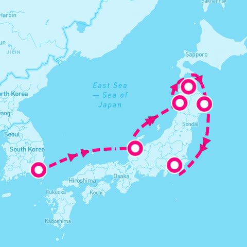10 Night World Voyage: Japan Explorer (Busan To Yokohama)