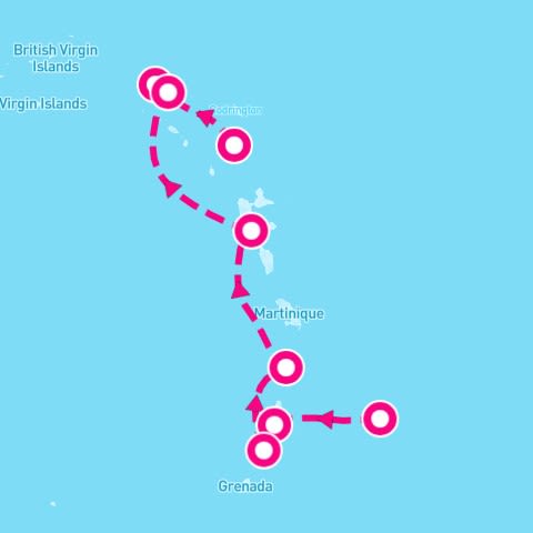 7 Night West Indies Explorer (Bridgetown To St Johns)