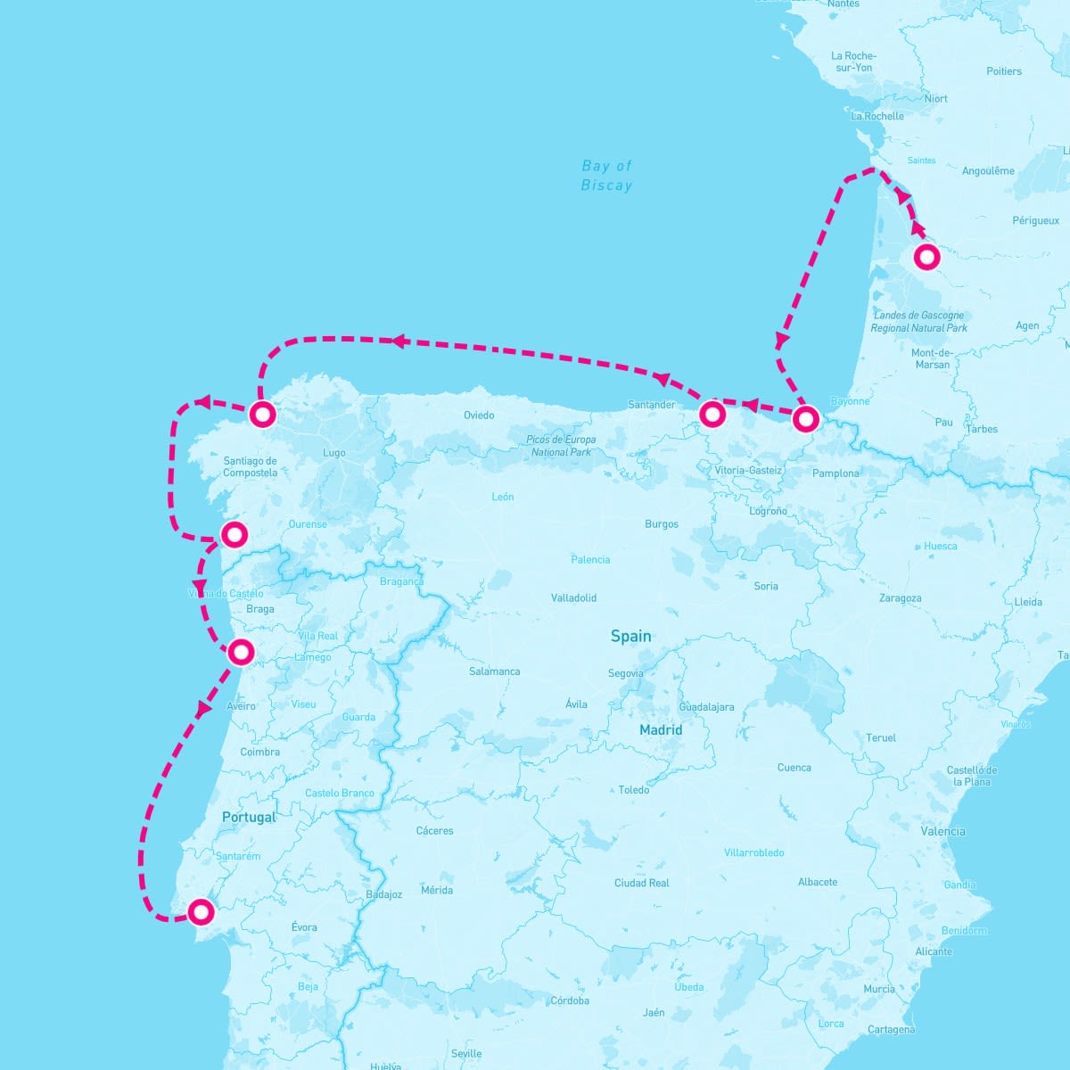 SeaDream II itinerary map for September 12, 2026 (7 nights)