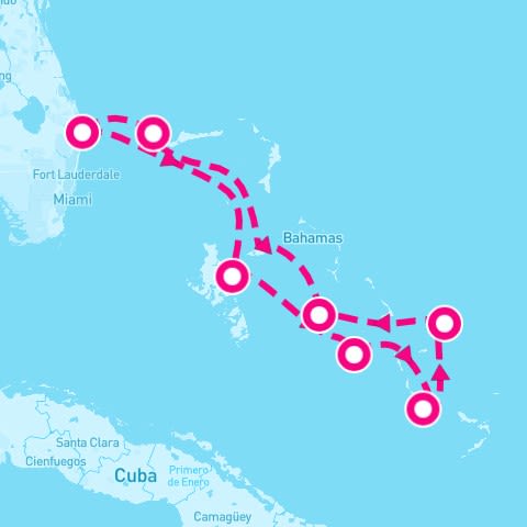 7 Night Bountiful Bahamas (Palm Beach Roundtrip)