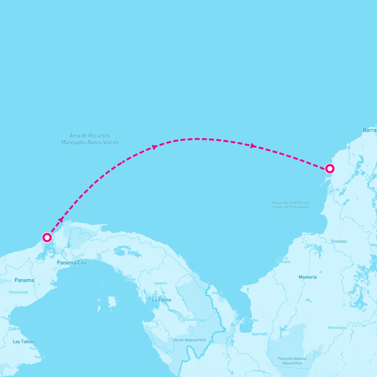 Serenade of the Seas itinerary map for April 25, 2026