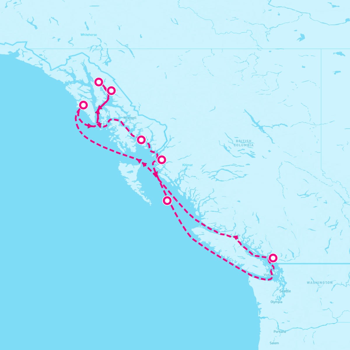 7 Night Alaska Inside Passage (Vancouver Roundtrip)