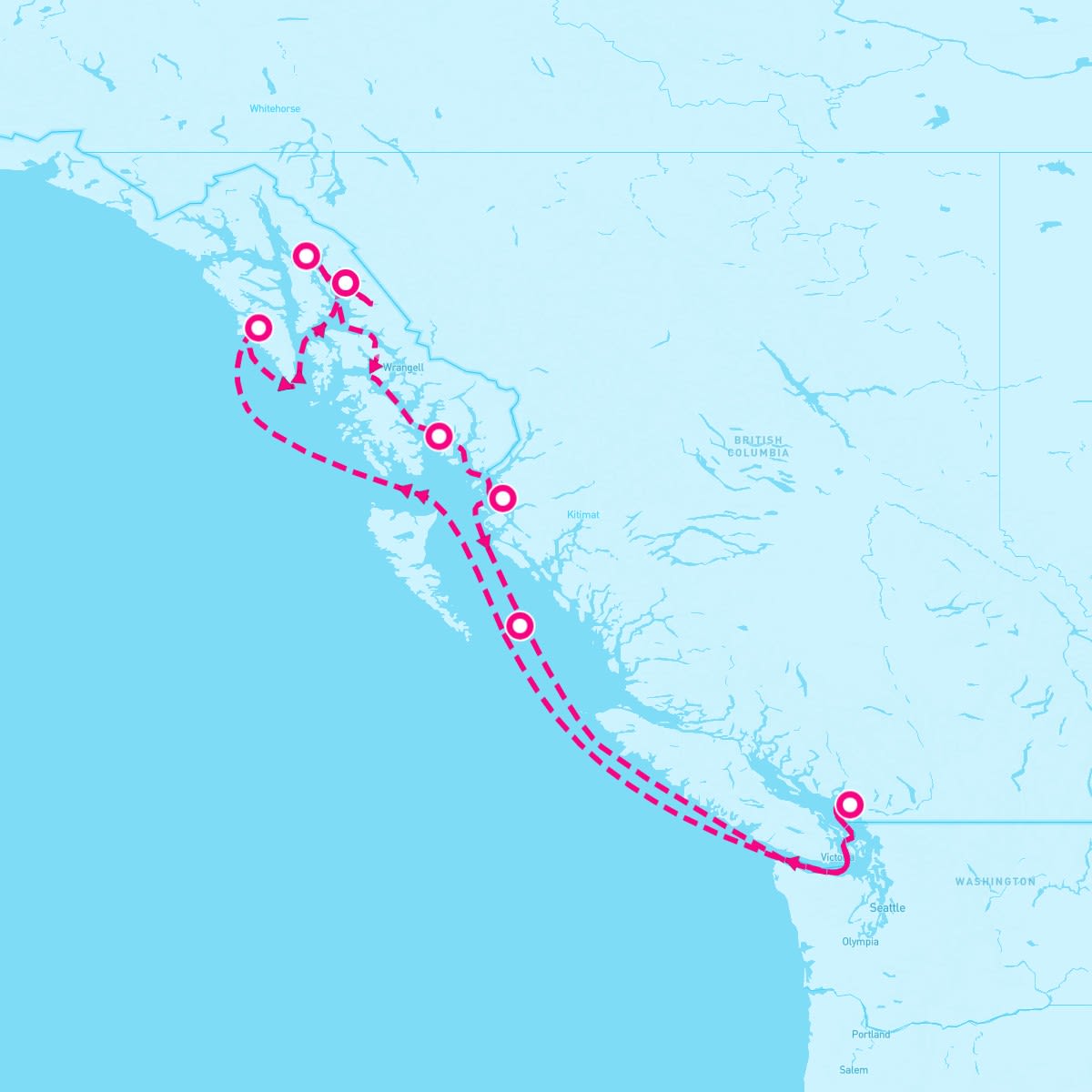 7 Night Alaska Inside Passage (Vancouver Roundtrip)