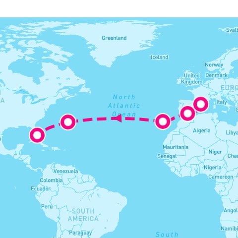 14 Night Serenity At Sea (Barcelona To Miami)