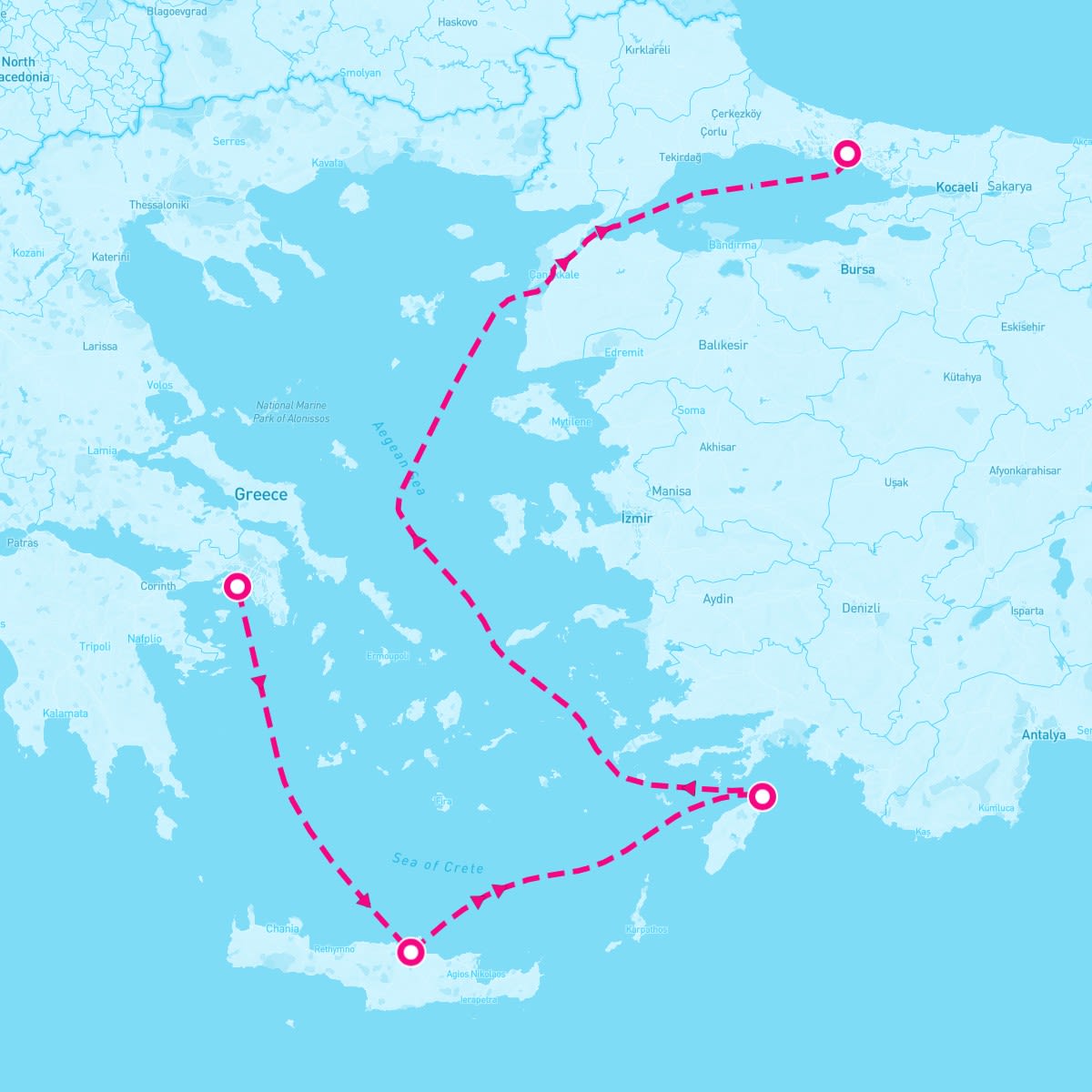 10 Night Glamorous Grecian Nights (Athens To Istanbul)