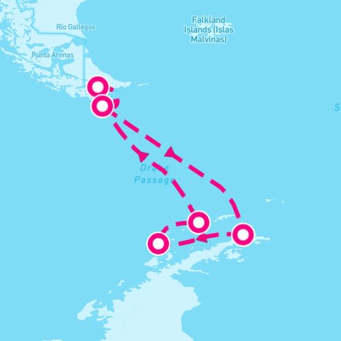 10 Night Antarctica (Puerto Williams Roundtrip)