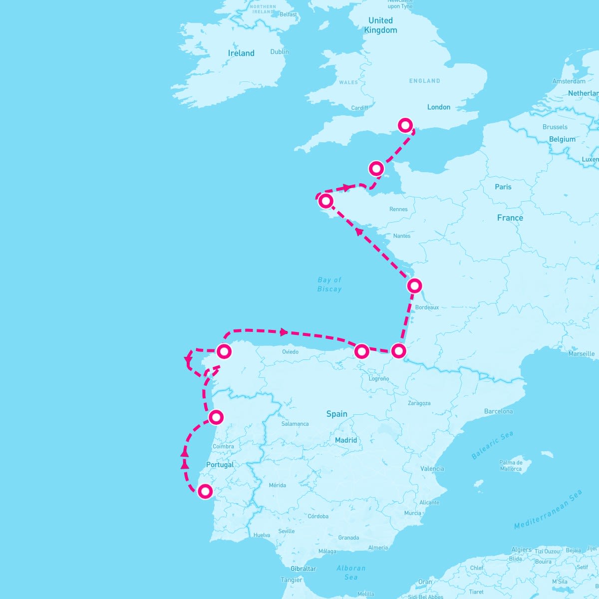 9 Night Iberia To English Channel (Lisbon To Southampton)