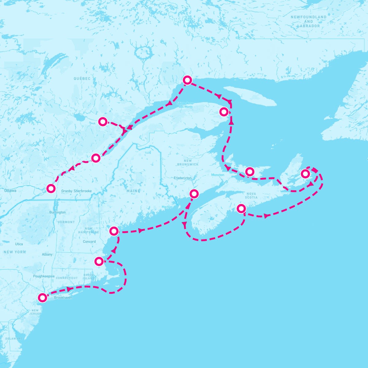 12 Night Autumn On The East Coast (New York To Montreal)