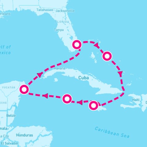 7 Night Western Caribbean With Bahamas (Ft. Lauderdale Roundtrip)