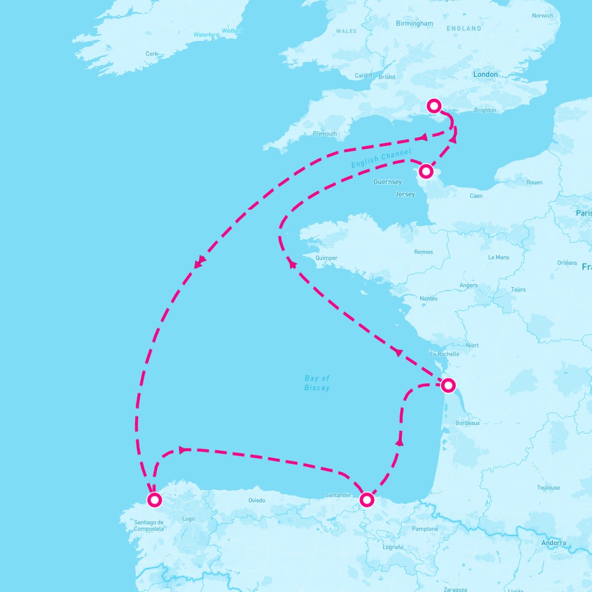 7 Night Spain & France (Southampton Roundtrip)