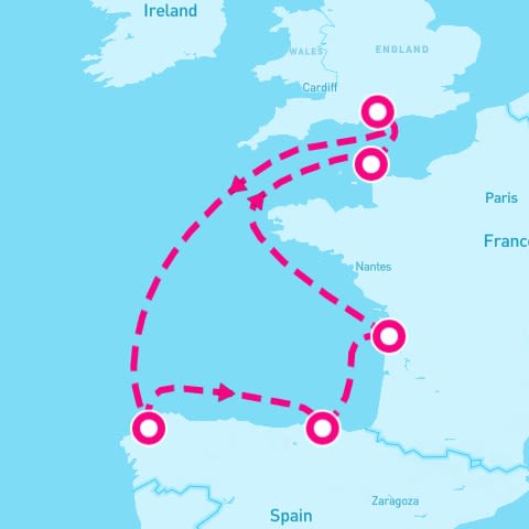 7 Night Spain & France (Southampton Roundtrip)