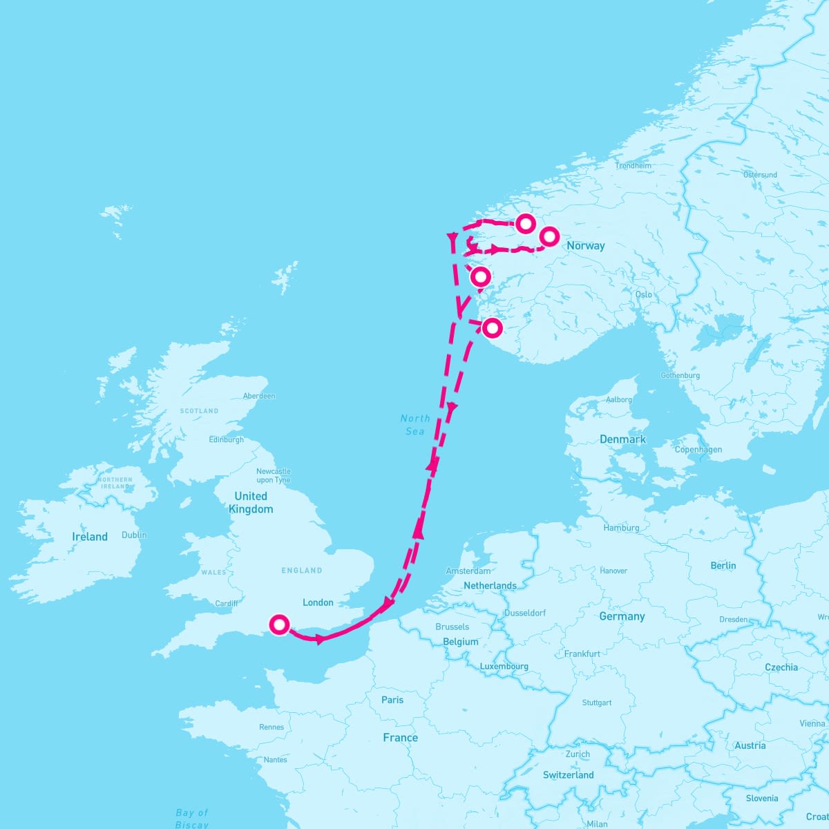 7 Night Norwegian Fjords (Southampton Roundtrip)