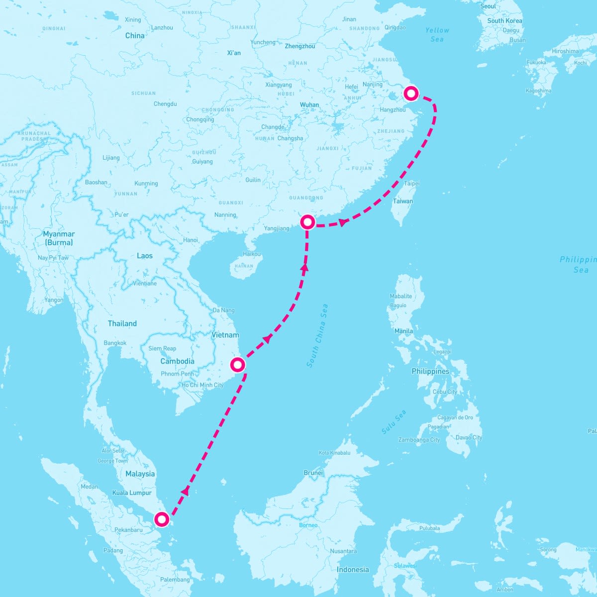 8 Night Singapore To Shanghai (Singapore To Shanghai)