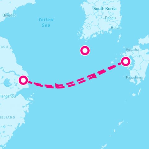 4 Night Nagasaki (Shanghai Roundtrip)