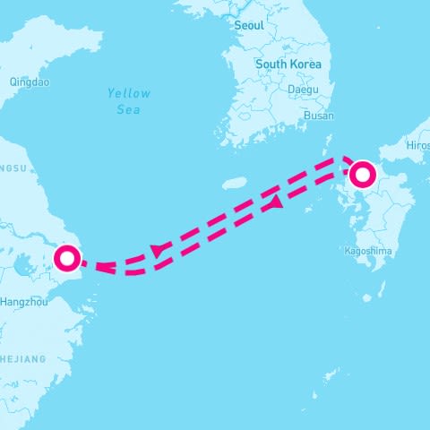 4 Night Best Of Fukuoka (Shanghai Roundtrip)