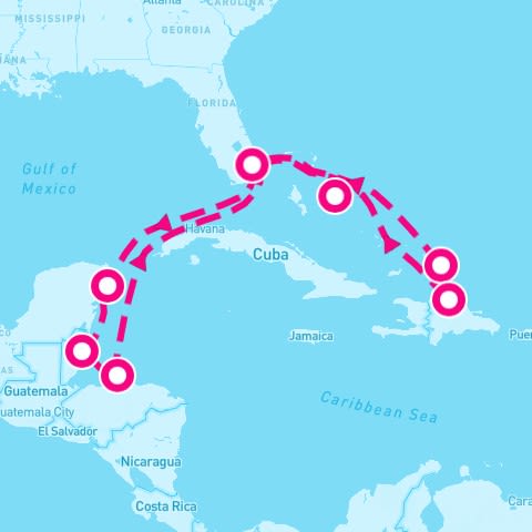 14 Night Caribbean East/West Adventurer Holiday (Ft. Lauderdale Roundtrip)